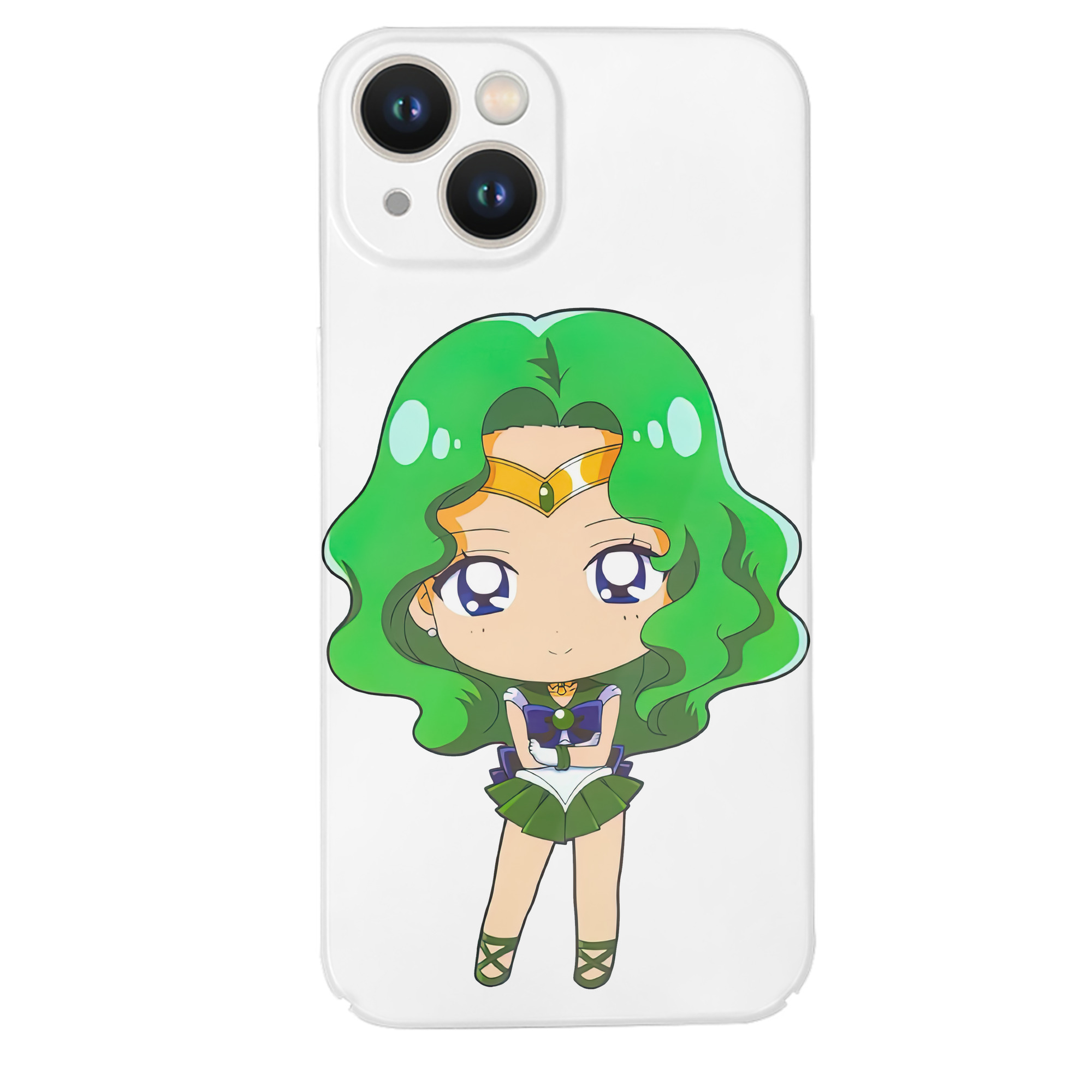 （画像用） 美少女戦士セーラームーン 海王 みちる（かいおう みちる） Sailor Moon Kaiou Michiru 【iPhone 14シリーズ対応】ハードケース